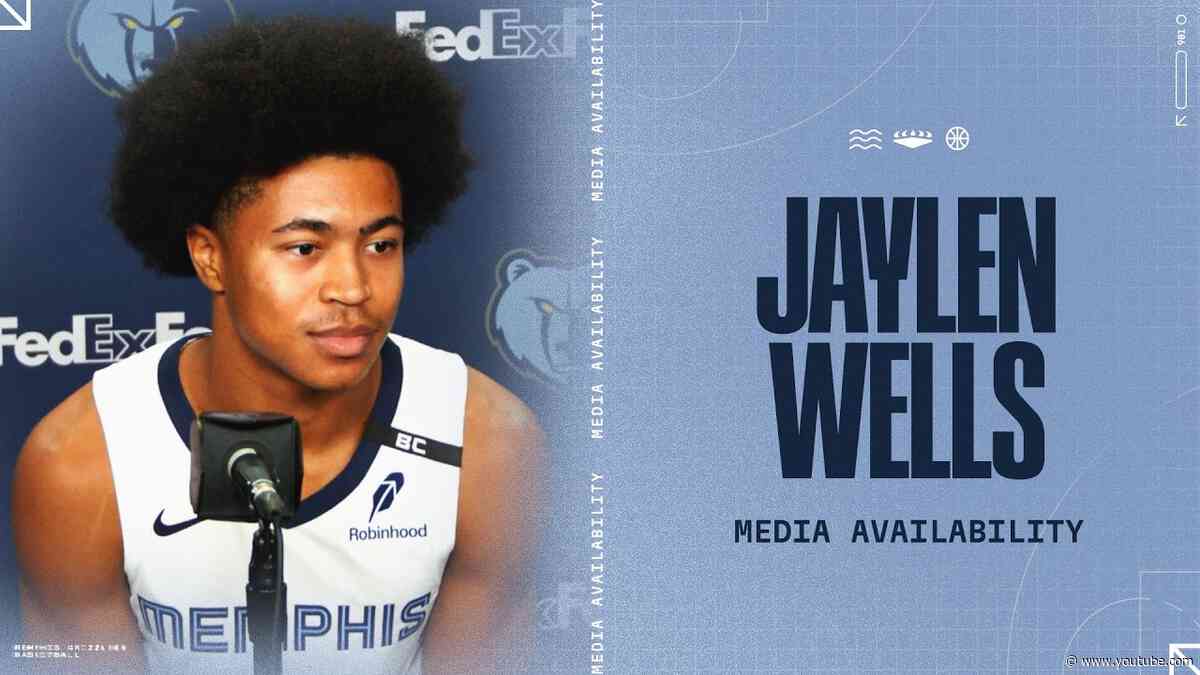 Jaylen Wells | Memphis Grizzlies 2026 Media Day