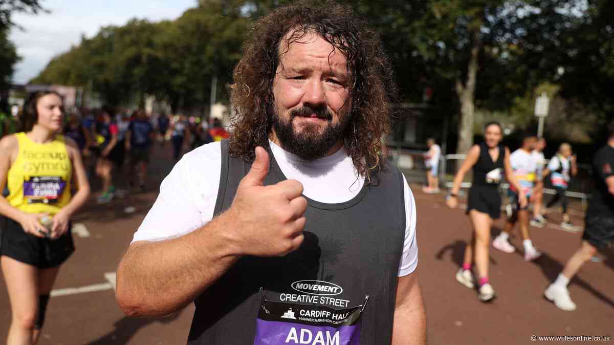 Adam Jones and Shane Williams complete Cardiff Half Marathon as legend smashes own record