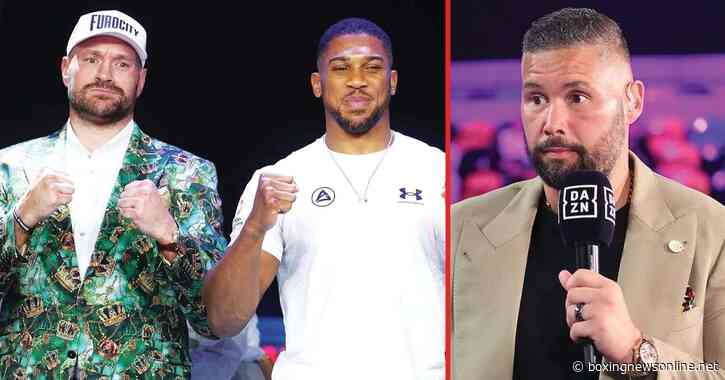 Tony Bellew makes KO prediction for Tyson Fury vs Anthony Joshua after friendly press conference