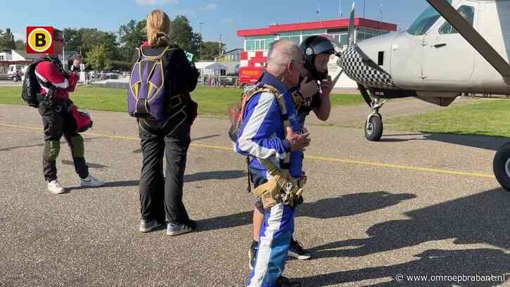 Nico (90) maakt parachutesprong: 'Als ik 95 word, kom ik weer terug'