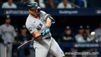 Why Aaron Boone liked what he saw in Giancarlo Stanton's first at-bat since April despite strikeout