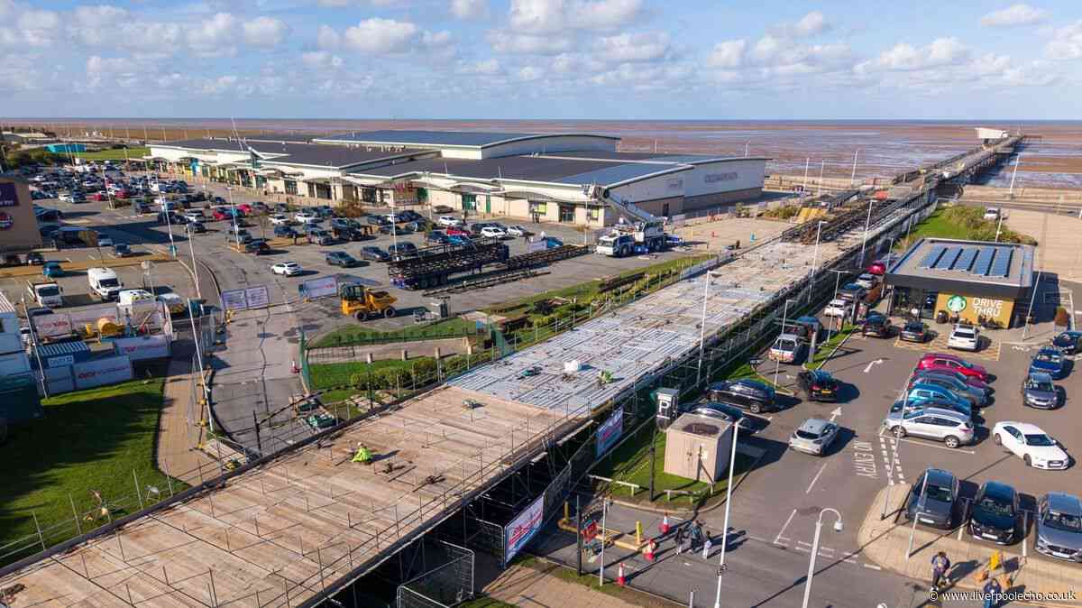New photos show Southport Pier restoration in full swing as timeline revealed