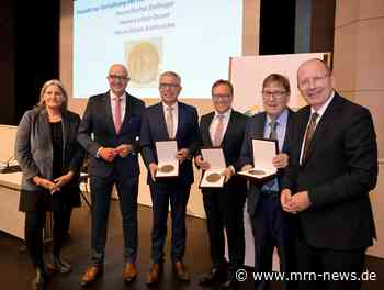 Hockenheim – Verbandsversammlung stellt Weichen für regionale Infrastrukturprojekte und erteilt höchste regionale Auszeichnung für Dallinger, Quast und Schlusche