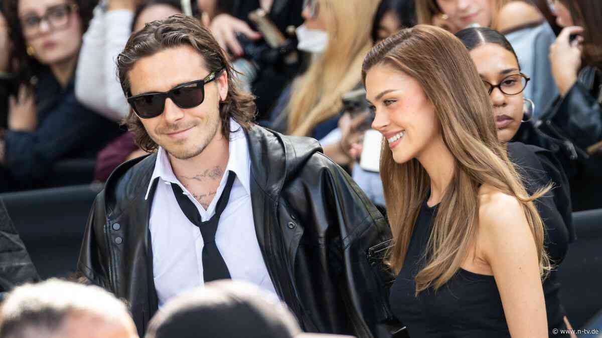 Obwohl er auch in Paris war: Brooklyn Beckham schwänzt Fashion Show seiner Mutter