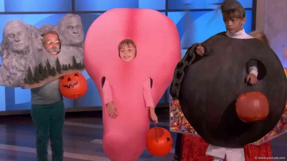 Halloween Costumes for Kids, Ellen Style!