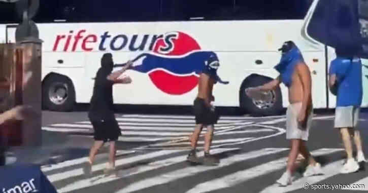 ⚠️ Fans attack bus in Spain, Copa del Rey match suspended; watch