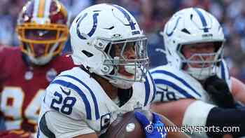 Taylor stars as Colts cruise past Commanders in NFL's return to London