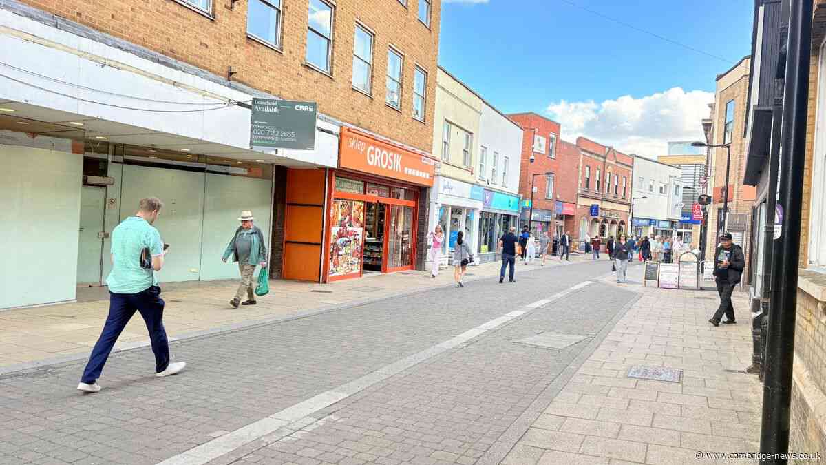 The 'struggling' Cambridgeshire town with 'nothing in it' full of empty shops