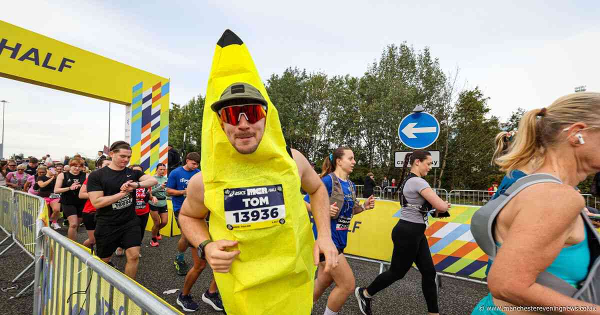The faces of the Manchester Half Marathon 2026