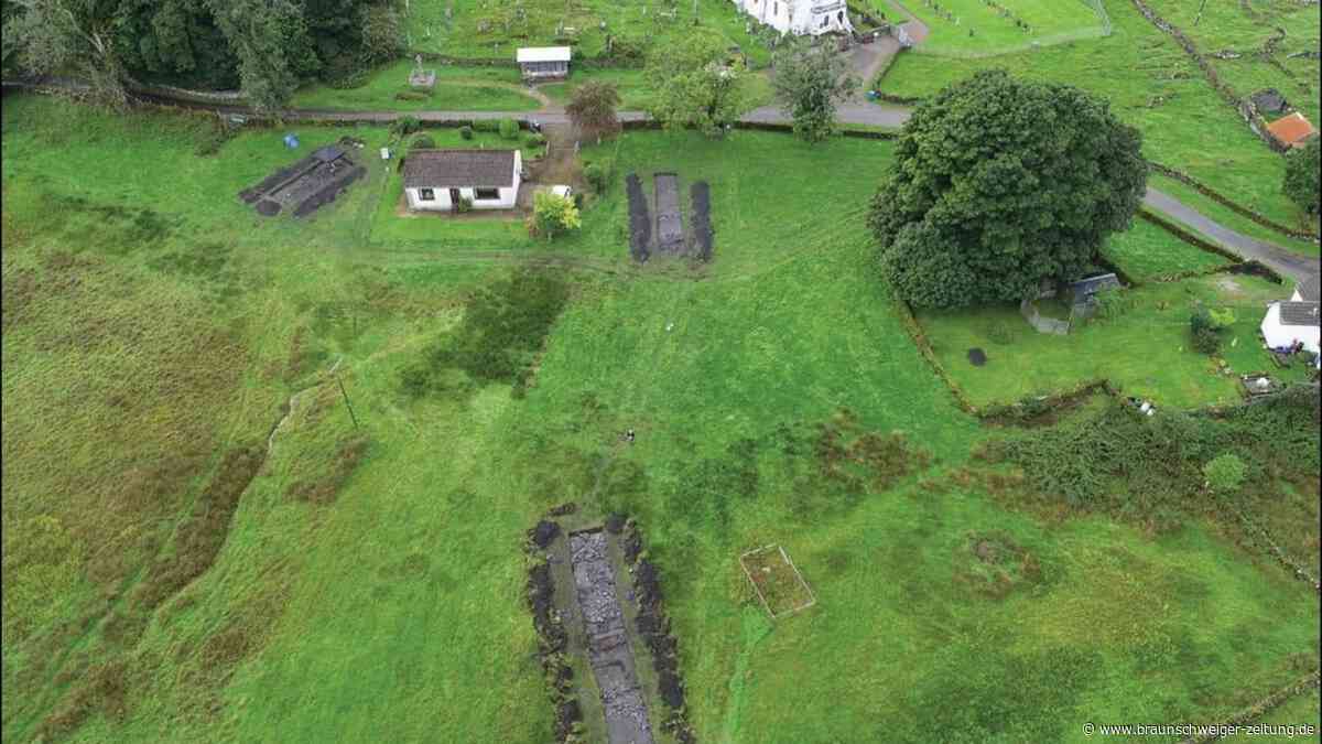 Schottische Insel-Bewohner legen Hand an – und legen spektakuläres Kloster frei