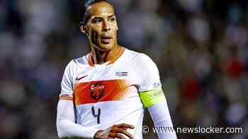 Virgil van Dijk (35) speelt 100e interland voor het Nederlands elftal en ontvangt gouden schaal