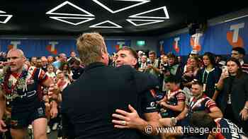 ‘You’ve earned it’: How Connor Watson felt about receiving a premiership ring from his coach