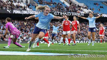 WSL: Man City top table after thrilling win over Arsenal - reaction