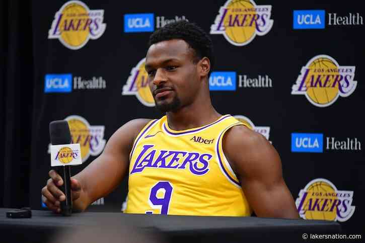Bronny James Becoming Veteran On New-Look Lakers Roster