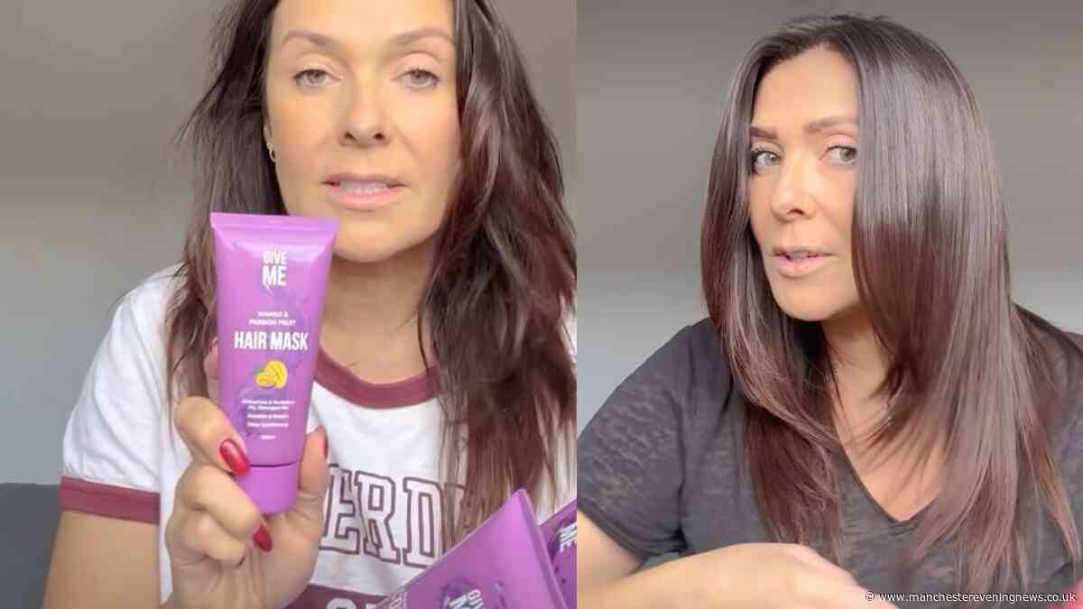 Kym Marsh fixes 'dry perimenopausal' hair with £14 kit that makes it 'so smooth'