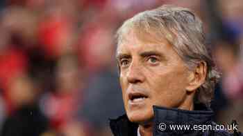 Mancini: Too much 'anxiety' around Italy team