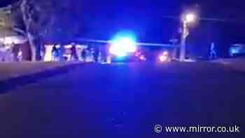 Two dead and 35 injured in shooting at Georgia homecoming party