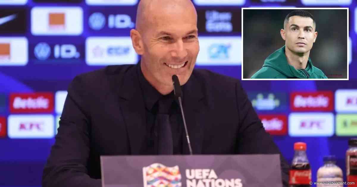 Zidane heeft heldere boodschap voor Cristiano Ronaldo na opmerkelijk vertrek bij Portugal