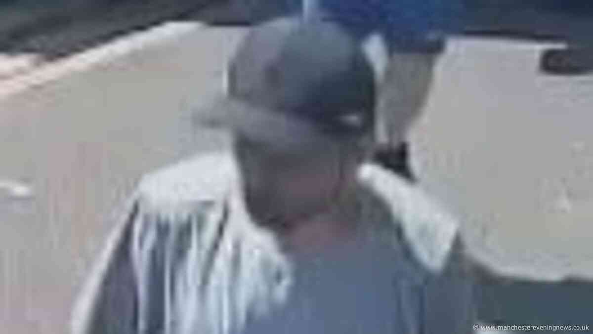 Man want to speak to this man about a road rage attack in Salford