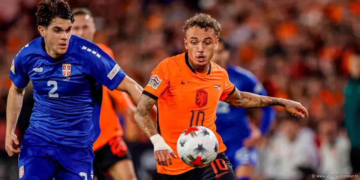 LIVE: Oranje komt na halfuur op voorsprong, vrije trap Koopmeiners vliegt binnen