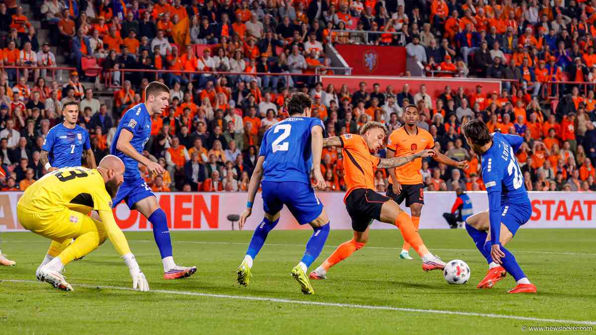 LIVE Nations League | Nederlands elftal leidt tegen Servië na goal Koopmeiners