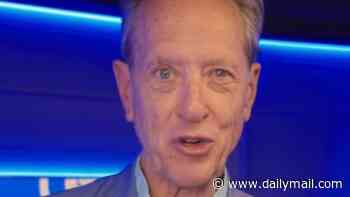 Richard E. Grant reveals he has a habit of blurting things out as he annouces radio prize winner too early - after he threw Celebrity Traitors into chaos
