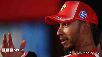 Hamilton bemused after glitch turns F1 into 'Lego race'
