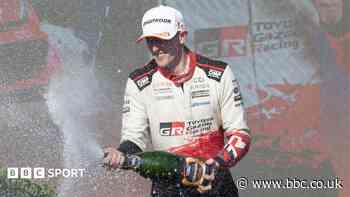 Wales' Elfyn Evans wins his first World Rally Championship