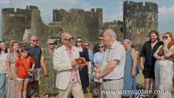Antiques Roadshow returns to Caerphilly Castle where vinyl valuation floors guest