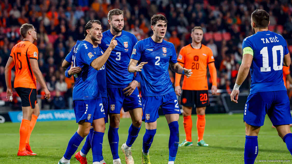 LIVE Nations League | Nederlands elftal met gelijke stand de rust in tegen Servië