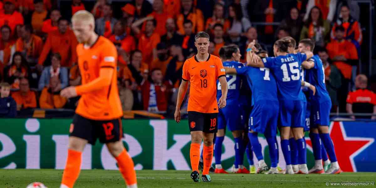 LIVE: Oranje ontsnapt na rust aan achterstand