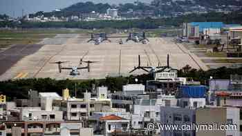 US Marine, 20, allegedly strangled Japanese woman to death inside hotel room as diplomatic tensions reach boiling point