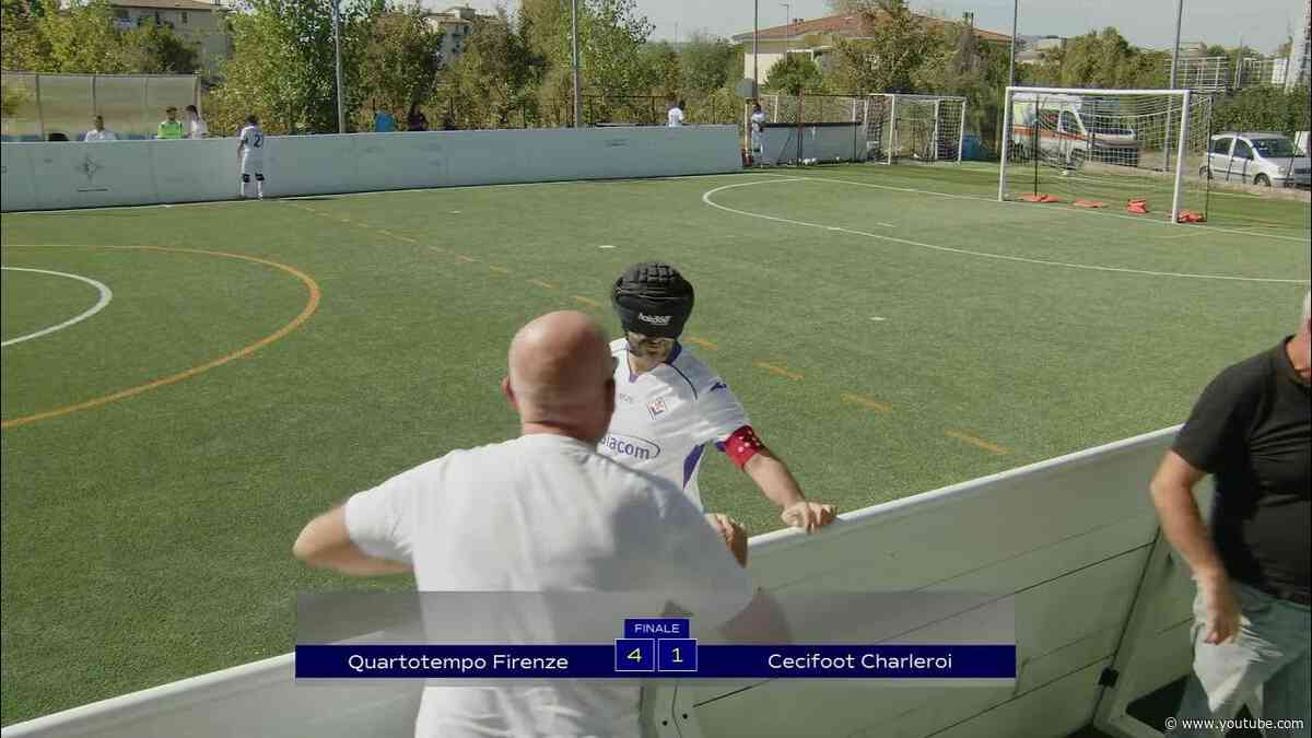 EUROPEAN BLIND FOOTBALL LEAGUE: QUARTOTEMPO FIRENZE - CECIFOOT CHARLEROI