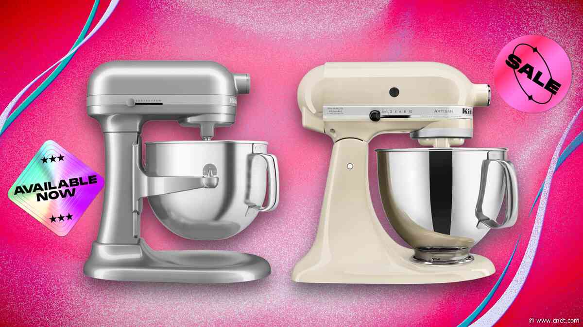 Save Up to $120 on KitchenAid Mixers for Your Fall Baking With These Prime Day Deals