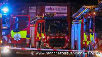 Firefighters tackling house blaze in Oldham involving sauna