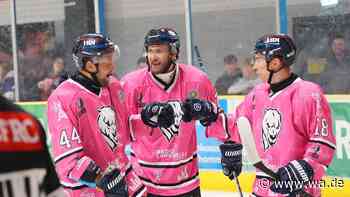 Perfektes Wochenende in pinken Trikots: Hammer Eisbären holen sechs Punkte – der Kapitän überragt