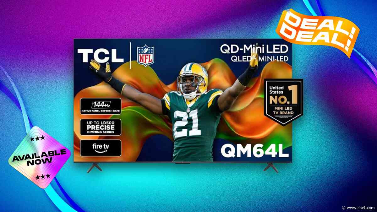 These Prime Day Deals Slash Up to $501 Off TCL TVs and Gaming Monitors