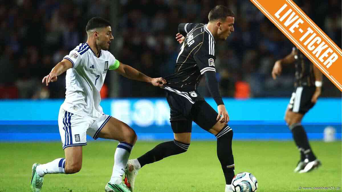 Griechenland gegen Deutschland jetzt im Ticker: DFB-Team rennt die Zeit davon
