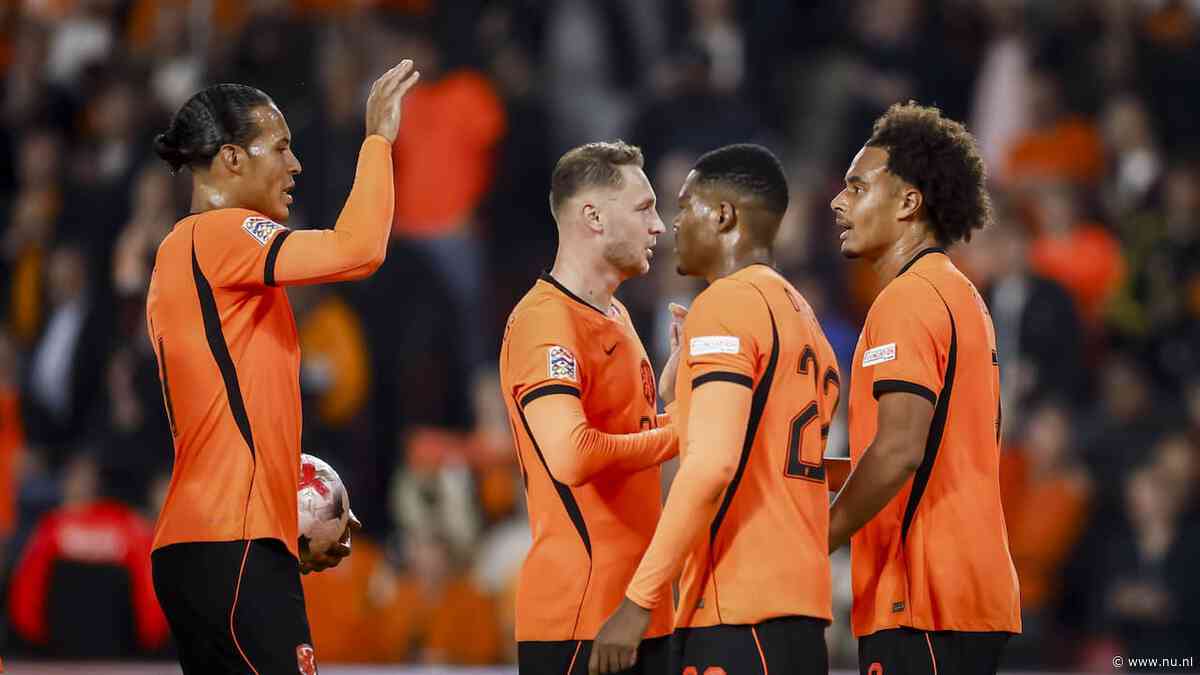 Oranje boekt dankzij goal Zirkzee moeizame zege op Servië in Nations League