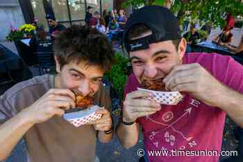 Photos: Chicken fans take a bite out of Schenectady's Wing Walk