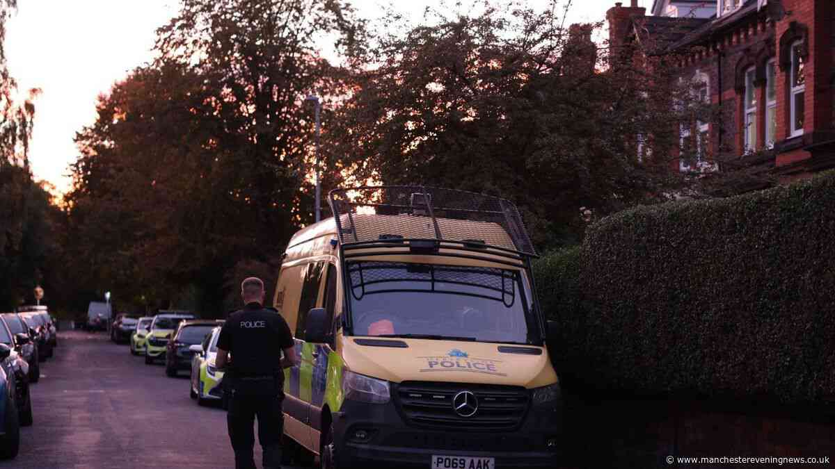 Man in 20s found dead inside house as police remove 'substances'