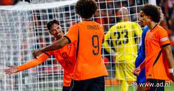 Oranje aan kop in Nations League-poule na zege op Servië, Joshua Zirkzee matchwinner in Eindhoven