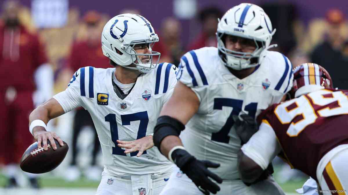 Despite Daniel Jones' struggles, Colts win second straight