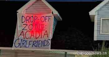 ‘Degrading’ sign hung during homecoming prompts response from N.S. university president