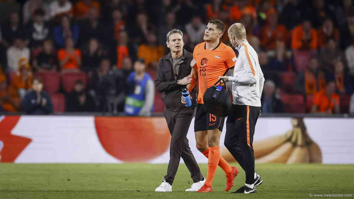 LIVE interlandvoetbal | Micky van de Ven valt in slotfase uit bij Nederlands elftal met handblessure