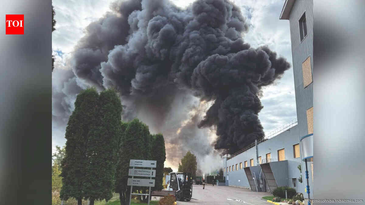 1 dead as Russian drones hit desi pharma plant in Ukraine