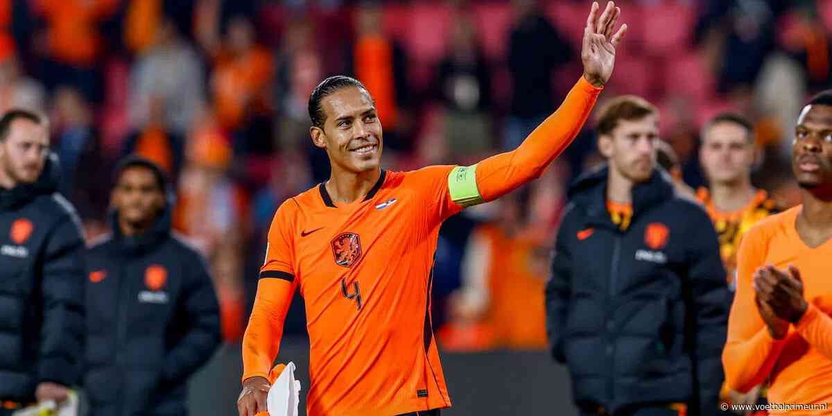 Van Dijk geroemd: 'Ik ben persoonlijk heel trots op hem, een echte leider'