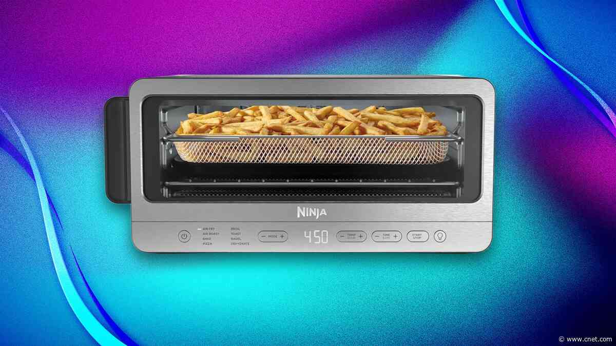 Save $100 on the Ninja Flip Toaster Oven and Air Fryer for Prime Day