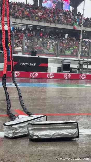 A soggy Bahrain GP so far ☔️ #f1