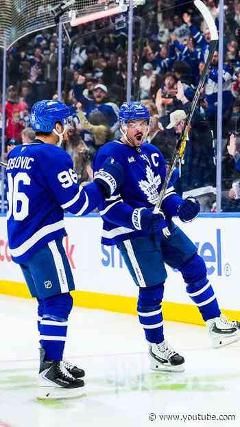 AUSTON MATTHEWS FIRST GOAL OF THE SEASON! 😮‍💨